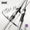 Kingdom SILVER NEEDLE II Ultralight Casting/Spinning Rod 1.68m-2.13m 2PC UL L ML M MH